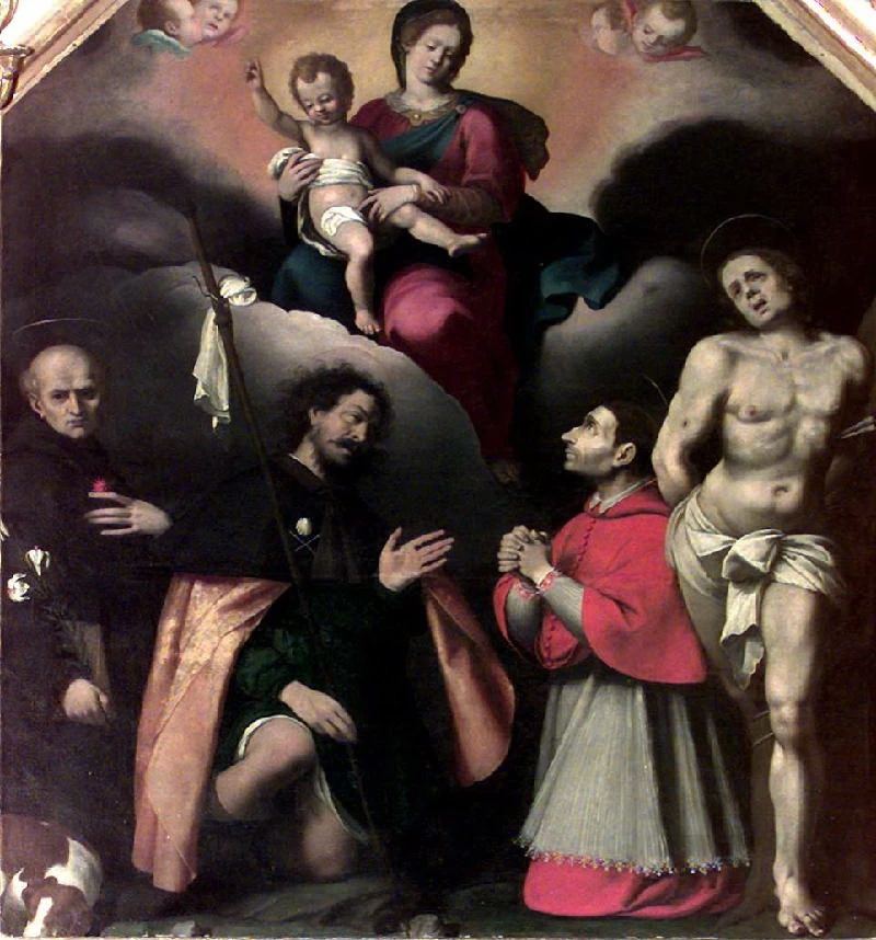 Madonna con Gesù Bambino e Santi